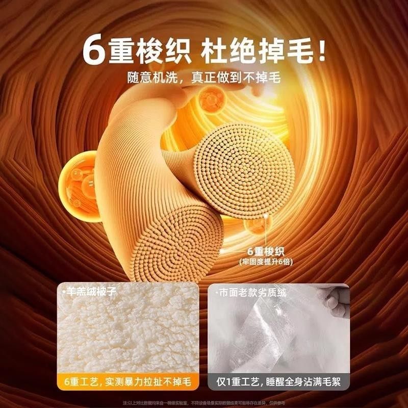 羊羔绒被子2025新款冬季棉被被芯冬天单人宿舍秋冬被加厚保暖10斤,淘宝优惠券,粉丝福利购,淘宝优惠卷