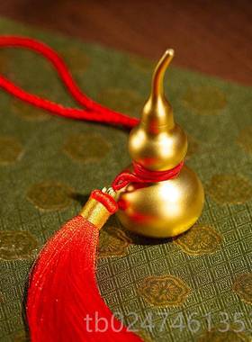 新款朱炳仁铜禄喜葫芦挂件寿家学居饰品客厅装饰葫芦福挂件礼品玄