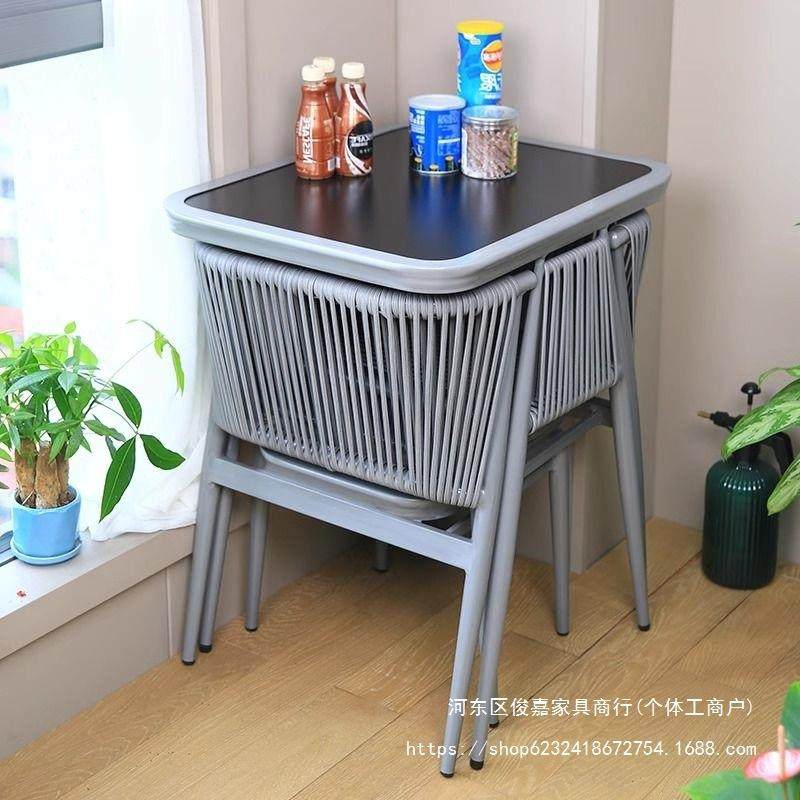 阳台椅组合小户型AZE椅约休闲藤桌椅迷简你小茶桌三件套一桌桌二,淘宝优惠券,粉丝福利购,淘宝优惠卷