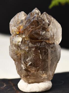 天骨干骸骨晶SBX原石摆件骸骨蚀刻然水窗口水晶石