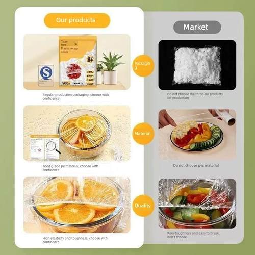 [下订单时立即打五折]壁挂式可拆卸一次性保鲜膜盖食品级F - 图3