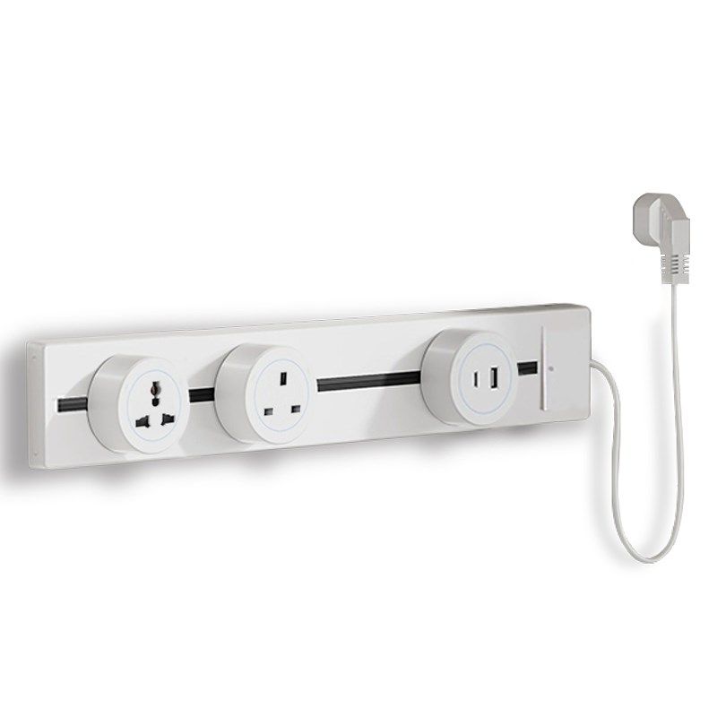 港澳13A带开关移动轨道插座 国际英规多孔插排1.5米线Type-C快充,淘宝优惠券,粉丝福利购,淘宝优惠卷