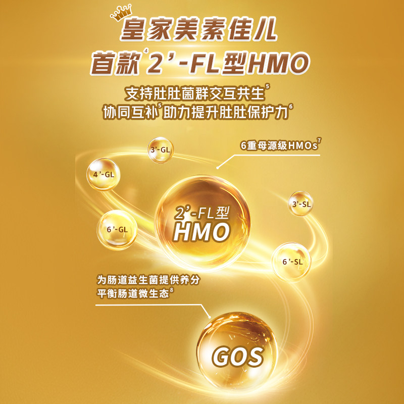 【自营】皇家美素佳儿荷兰进口婴儿配方奶粉3段(1-3岁) 800g*6罐