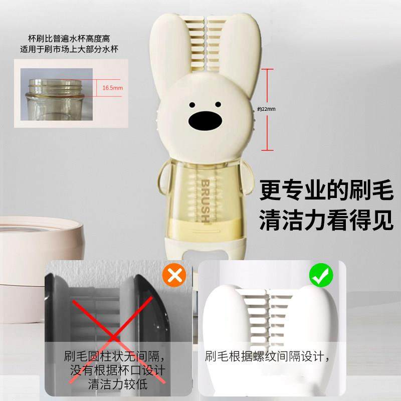 【宝妈首选】三合一杯盖刷水杯缝隙清洗专用杯口刷子清洁奶瓶神器,淘宝优惠券,粉丝福利购,淘宝优惠卷