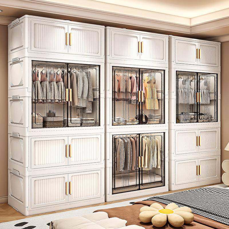 家用衣柜叠衣物储物柜折置物柜卧室免安理装简易宝衣橱宝衣CDN服,淘宝优惠券,粉丝福利购,淘宝优惠卷