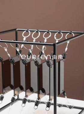 现展YN-BJ199代简约创艺术方形叠影结构摆意件样板间书房居示架软