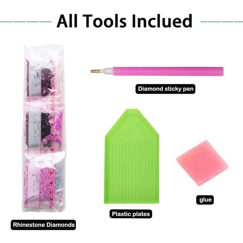 5d钻石画新款满钻人物夜景客厅手工水晶点贴钻砖石贴画十字绣 - 图3