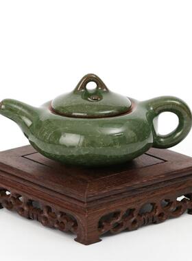 香炉底座摆件香器茶壶花瓶奇石珠宝玉器手串古玩实木方形底座