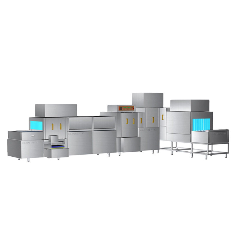 Hotel dishwasher commercial restaurant canteen catering hotel large fully automatic tableware washing and drying