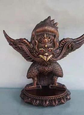 黄铜大鹏鸟现代家居饰品工艺摆件铜制品创意房间金属摆件手工