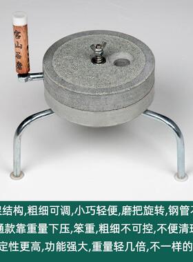 [新型小]石磨tj#u+$*&青家用磨盘老石磨石磨家推用手工电动石磨商