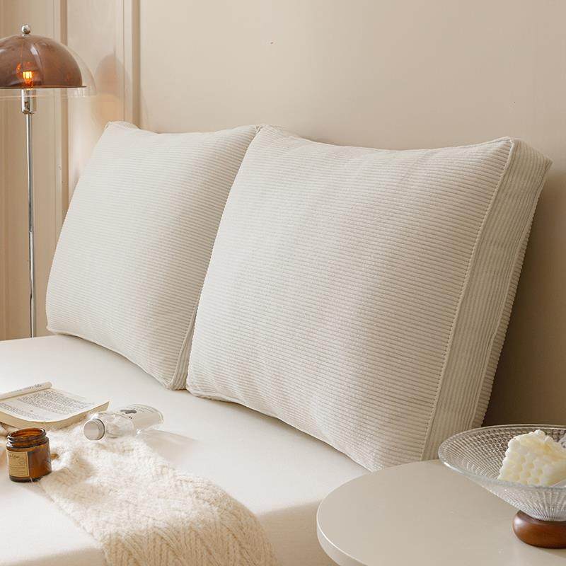 灯芯绒立体背组合床拆头靠沙发护垫腰靠枕榻榻米软包床上大TTqmfr,淘宝优惠券,粉丝福利购,淘宝优惠卷