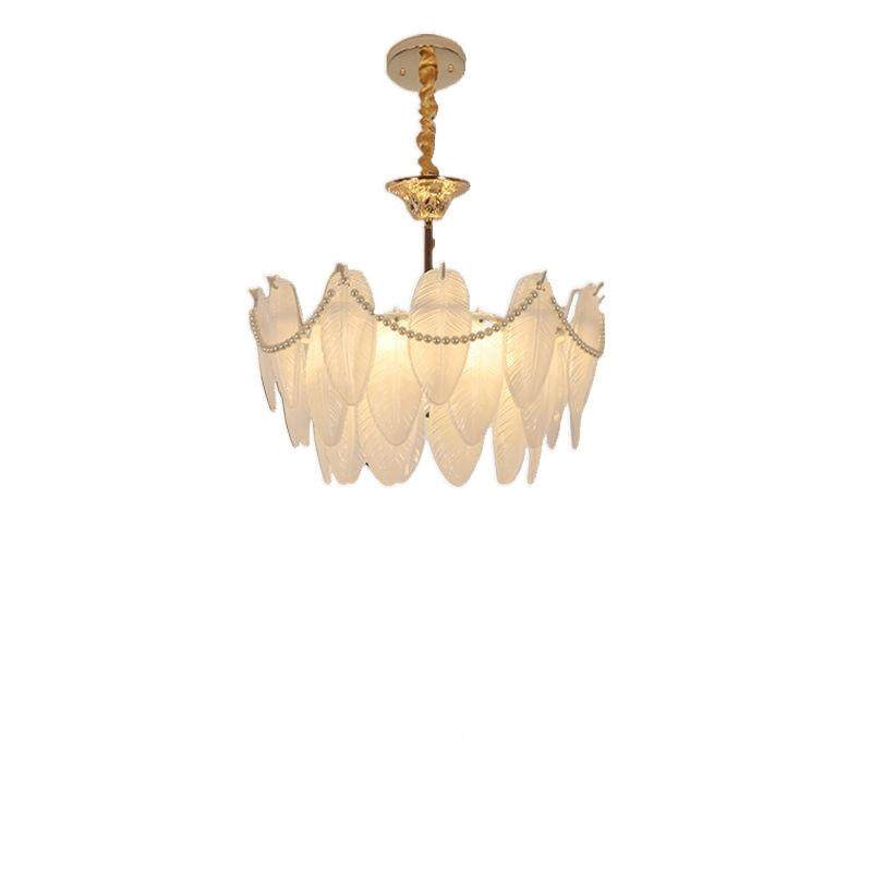 网红羽毛客厅吊灯护眼家风用室卧灯法式轻奢厅一餐65件包邮包邮,淘宝优惠券,粉丝福利购,淘宝优惠卷