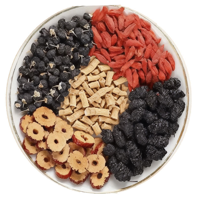 桑葚红枣红枸杞黑枸杞气血肾气滋补养生茶