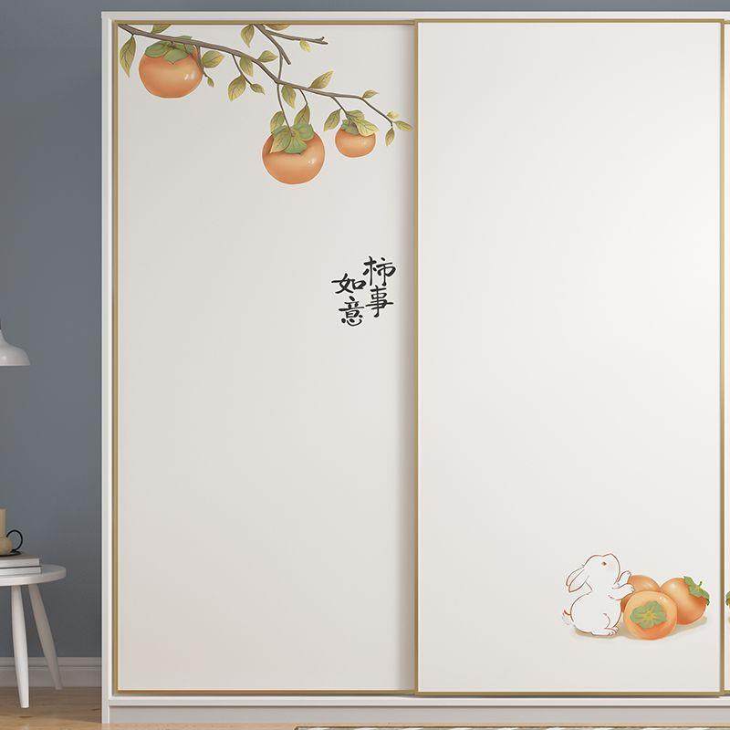 衣柜贴纸移门房间装饰翻新自粘壁纸玻璃柜门改造卧室布置遮丑防水,淘宝优惠券,粉丝福利购,淘宝优惠卷