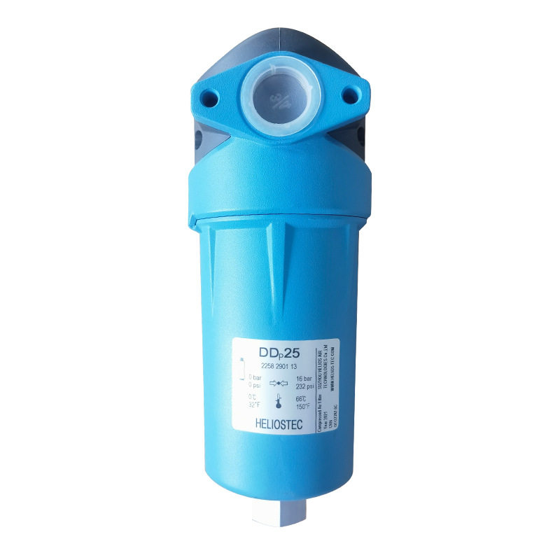 Air compressor compressed air tube purification filter