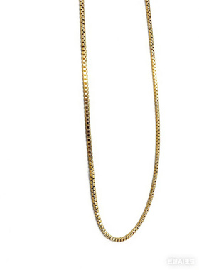 佳宝欧尼方形蛇骨链锁骨链