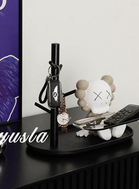 卡通饰可爱进门户玄关柜入放钥匙收纳件儿KEO摆童房样板间餐柜软