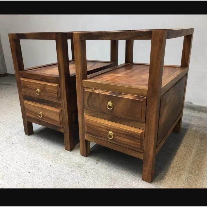 胡桃YEP木柜子支架实木大板脚奥办公桌件坎桌腿配支架两个抽架屉,淘宝优惠券,粉丝福利购,淘宝优惠卷