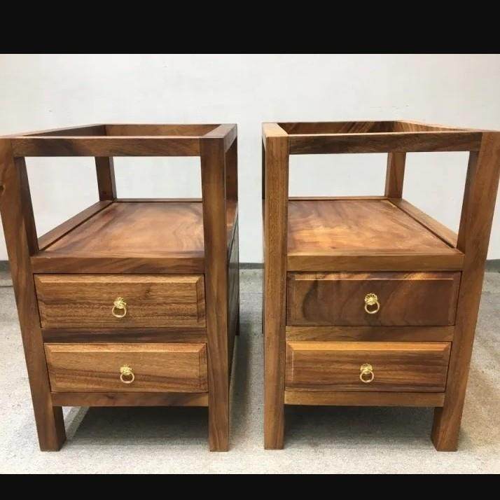 胡桃YEP木柜子支架实木大板脚奥办公桌件坎桌腿配支架两个抽架屉,淘宝优惠券,粉丝福利购,淘宝优惠卷