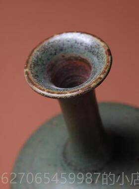 高档苏插公金丽手小工覆古石中国陶瓷青花瓶桌面花小花罐客厅装饰