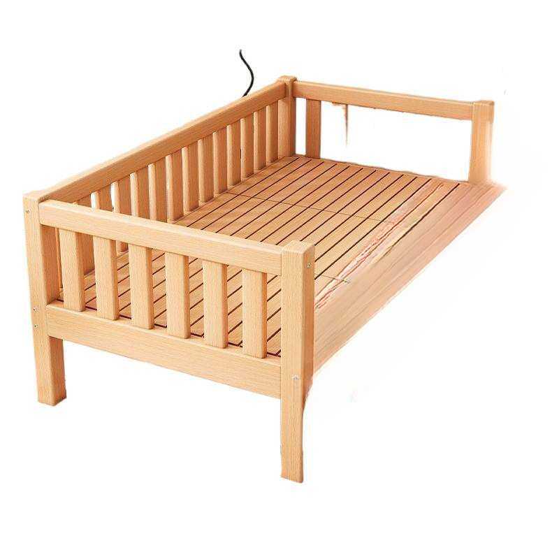 实木儿童拼接床榉木带护栏婴儿床宝宝床边床拼接大床加宽床,淘宝优惠券,粉丝福利购,淘宝优惠卷