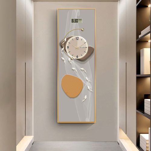 隐藏式推挽式全身镜挂画钟入口隐形装镜挂画可关闭全身镜 - 图2