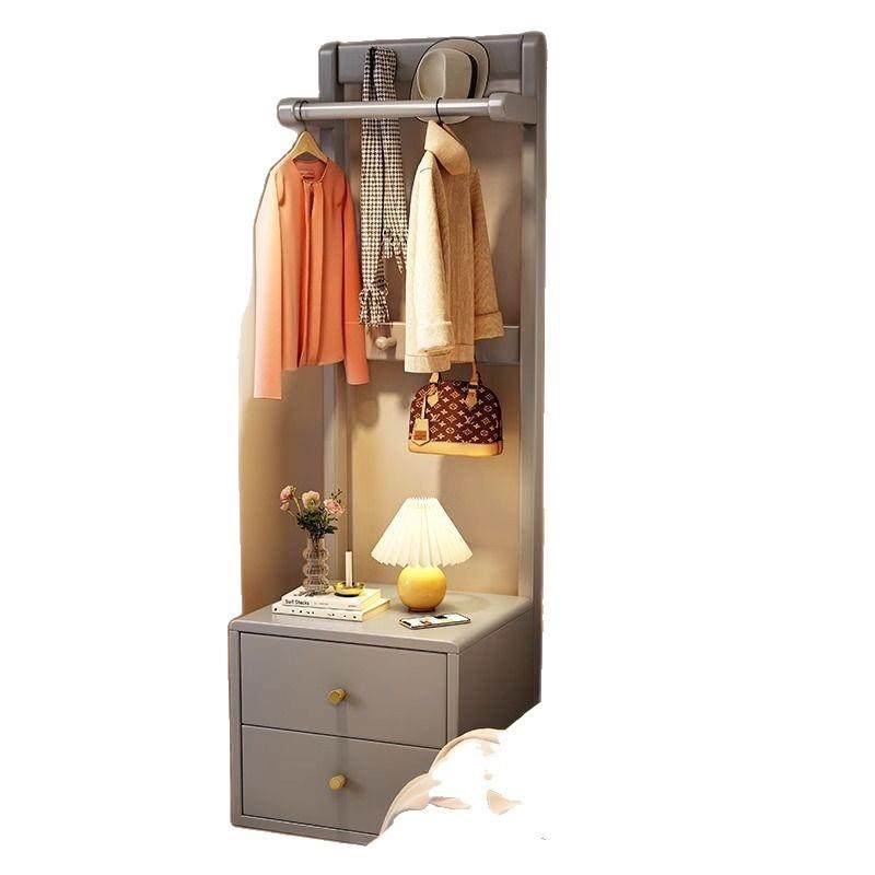实木帽架小落地挂衣衣架户型玄关YYJ置物架卧室床柜一体衣服收纳,淘宝优惠券,粉丝福利购,淘宝优惠卷