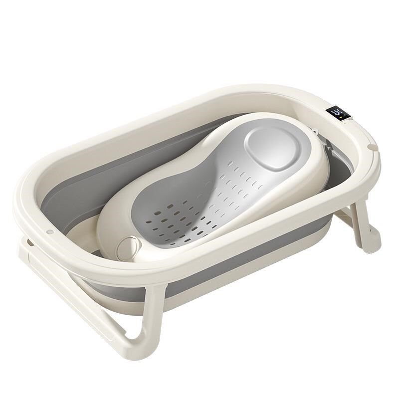 婴儿洗澡盆婴儿浴盆幼儿折叠坐躺大号浴桶小孩家用新生儿童沐浴桶,淘宝优惠券,粉丝福利购,淘宝优惠卷