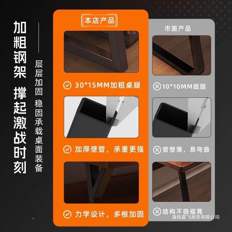 电脑桌台式家用电桌竞桌书桌NCZ书一*架体学生学习写字桌子卧室办,淘宝优惠券,粉丝福利购,淘宝优惠卷