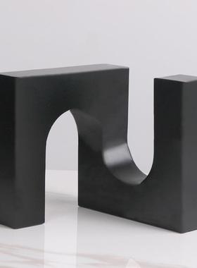 约几拱门摆件现何代轻奢NFU样板间玄简关柜象抽创意艺术家居软装