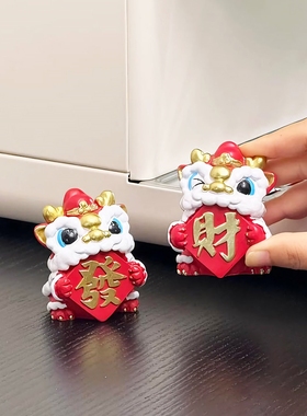 咖啡机装饰摆件新年醒狮磨豆机玄关布置摆设福气氛围乔迁礼物送人