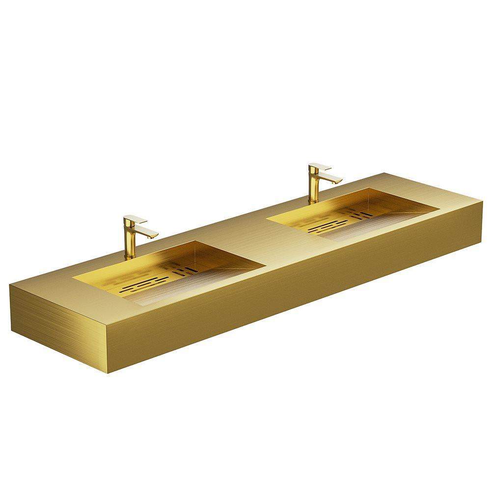 商用公共卫生间酒吧学校304不锈钢一体挂式洗手台盆水池水槽,淘宝优惠券,粉丝福利购,淘宝优惠卷