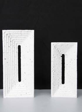 现代简约白色树脂摆件样板间办公室书房客厅玄关家居桌面软装饰品