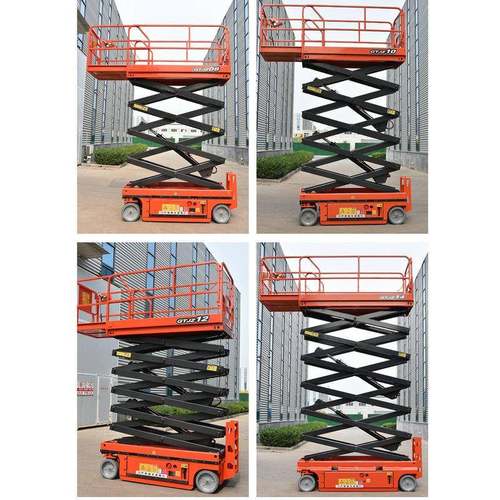 全自行升降机液压小型迷你高空作业车移动剪叉式电动升降平台 - 图2