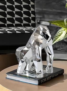 现板代简卡约通动FSB250物潮流金刚猩猩摆样间件售楼处客厅玄关桌