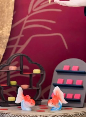 情侣摆件鲤鱼鸿运当头订婚中式家居客厅婚房装饰品结婚送新人摆件