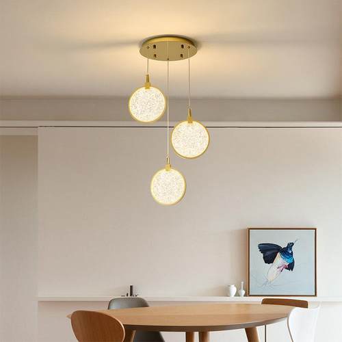 北欧复式楼别墅楼梯吊灯旋转公寓客厅楼梯间灯长吊现代简约客厅灯 - 图2