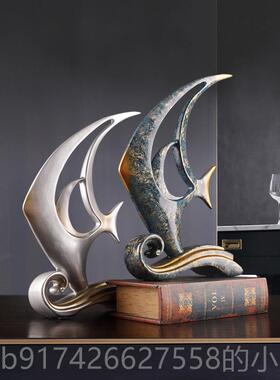 新款酒帆风顺摆件抽象简柜约现代客厅家居装饰品柜办公室桌面一子