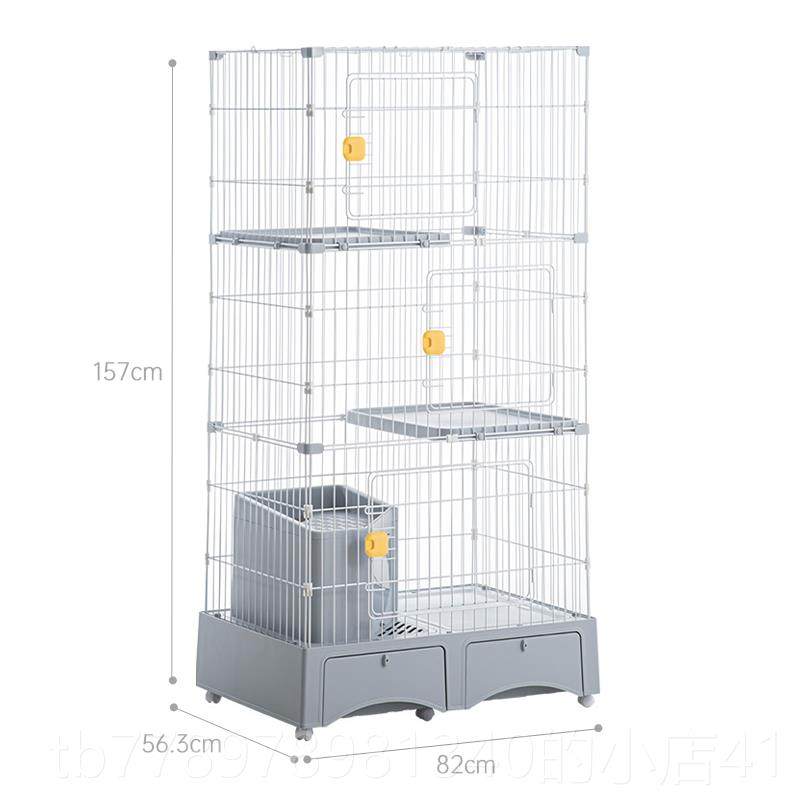 高档AK子E黑咔猫笼全封闭厕所猫屋猫猫窝宠物超大舍自H由空间猫咪,淘宝优惠券,粉丝福利购,淘宝优惠卷