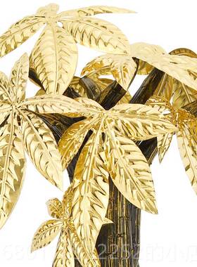 正品金财树摇摆钱树件招财树家居酒发柜箔装饰工艺品客厅摆设开业