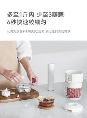 新款olay多ks立时绞肉机用小型电动功能搅拌佐料碎菜肉馅家辅料食