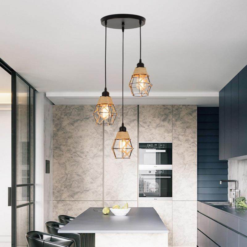 loft创意美式绳麻吊177工灯灯餐厅服装店美发店酒吧业风复古铁艺,淘宝优惠券,粉丝福利购,淘宝优惠卷