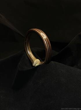 高档西藏天然百鸡血藤金情丝藤手镯男国风简约民族女学生侣搭