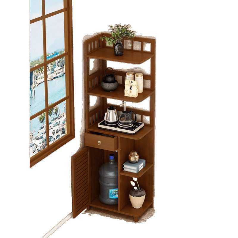 北欧落地转角柜客厅三角形收纳储物柜现代简约拐角茶柜多功能新款,淘宝优惠券,粉丝福利购,淘宝优惠卷