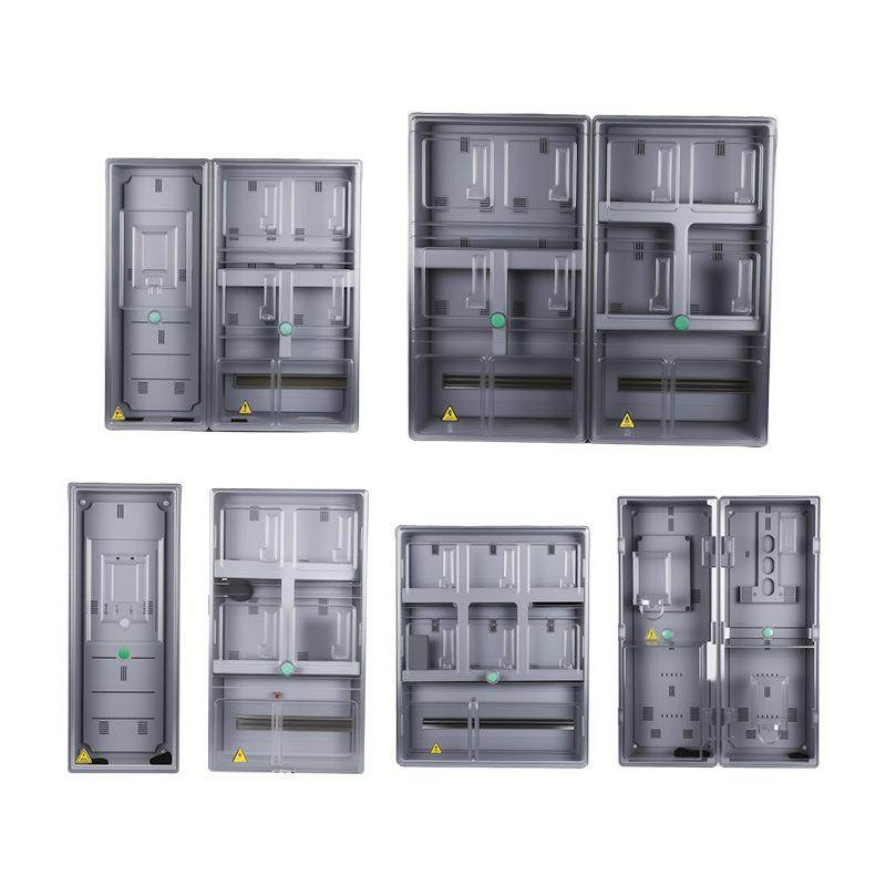 预付插卡电表箱PC8透明电表箱单相A型单相4电4户6费户户塑料主控,淘宝优惠券,粉丝福利购,淘宝优惠卷