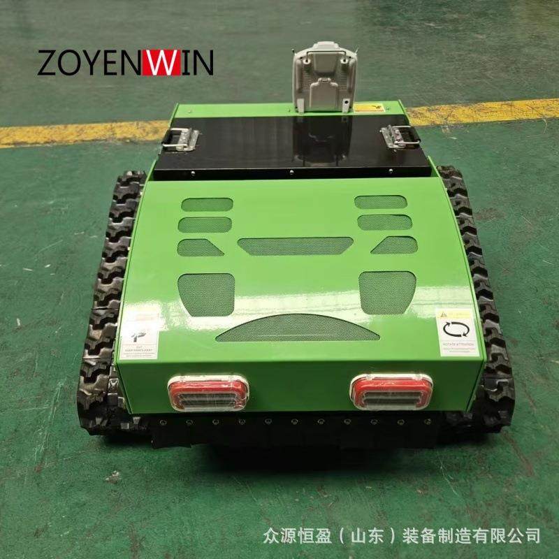 履带式小型遥控割草机堤坝山坡碎草机电动众源四驱果园树林除草机,淘宝优惠券,粉丝福利购,淘宝优惠卷