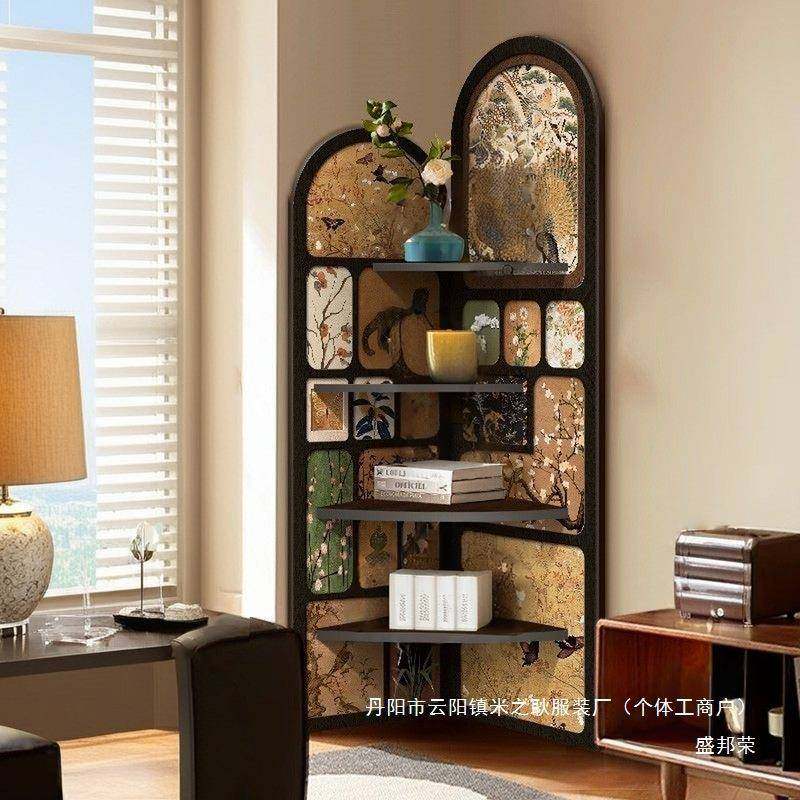 直销中古转角柜子床地头落摆件书装饰架客收无纳复古三厅角柜墙,淘宝优惠券,粉丝福利购,淘宝优惠卷