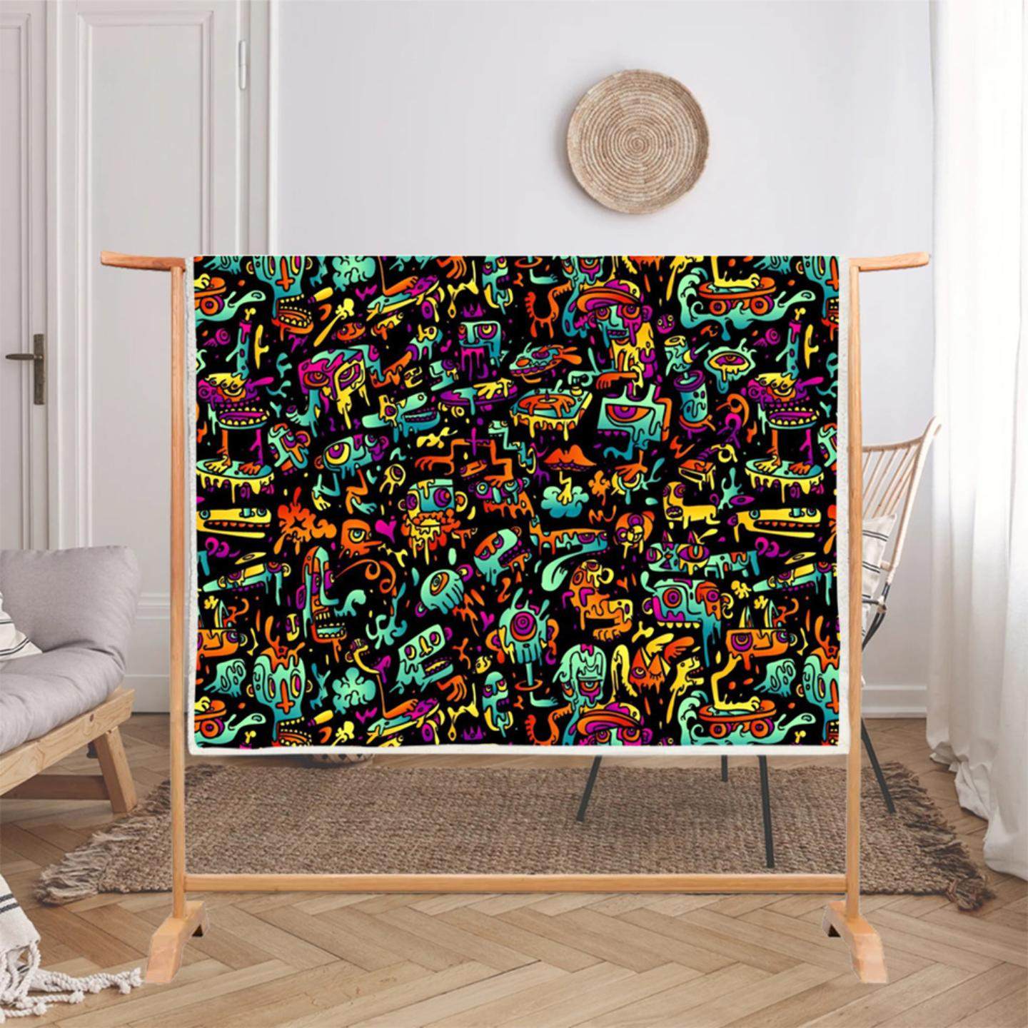 羊羔绒毯子卡通动漫印花毛毯双层加厚宝宝超柔软睡毯空调盖毯,淘宝优惠券,粉丝福利购,淘宝优惠卷