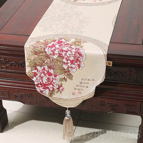 高档易必旭美式时尚咖简约欧式桌旗餐垫餐垫地中海桌啡桌椅旗床旗 - 图2